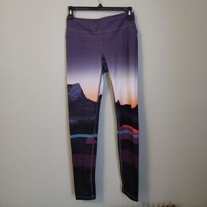 Lucy Purple Horizon Studio Hartha Leggings
